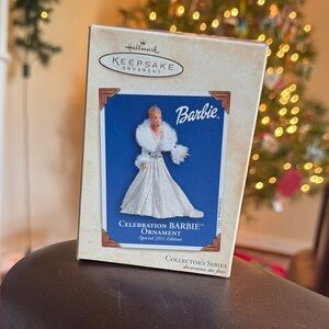 Hallmark Celebration Barbie Ornament Special 2003 Edition